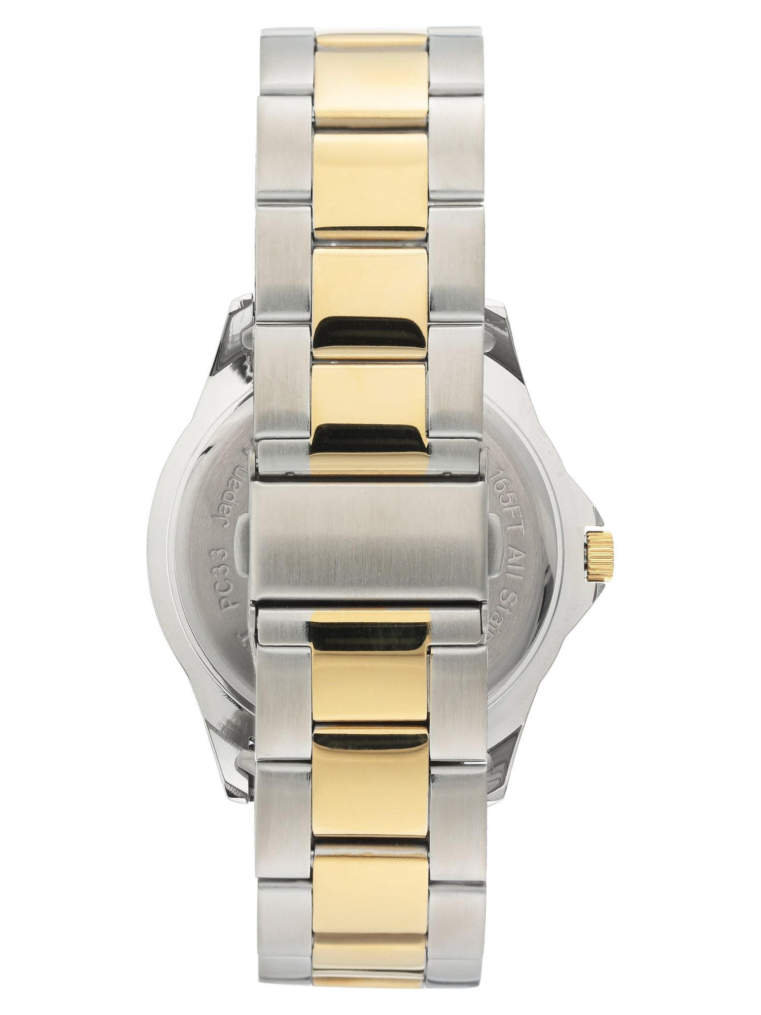 Armitron Men's Two-Tone and Navy Day Date Wristwatch - Image 2