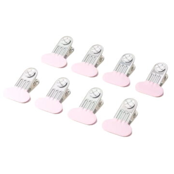 10 Pack Pink Coated Stainless Steel Clothes Pegs Heavy Duty Anti- No Mark Laundry Clothespins