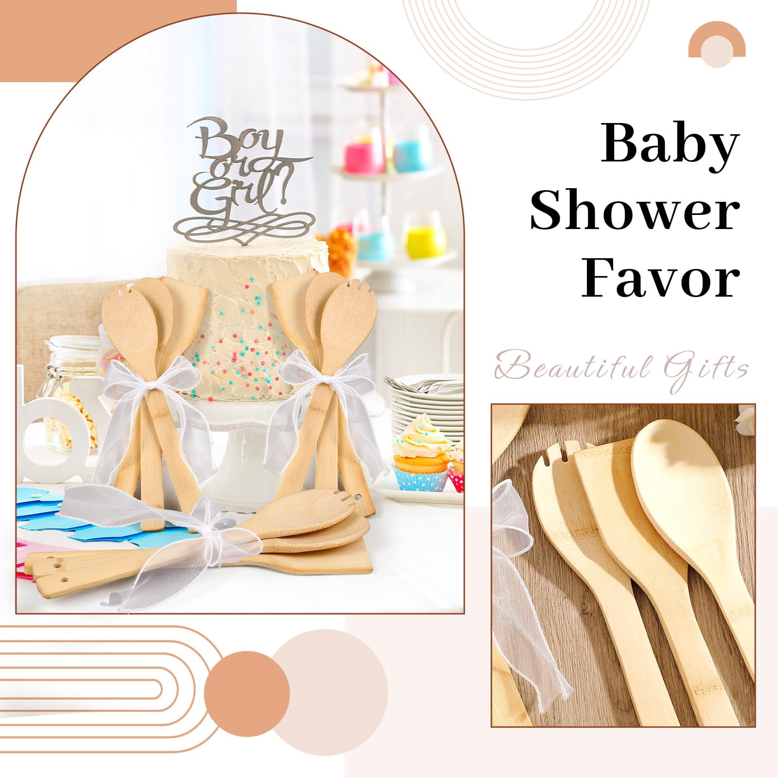 24 Various Style Kitchen Utensil Set Cooking Spatula Spoon - Image 4