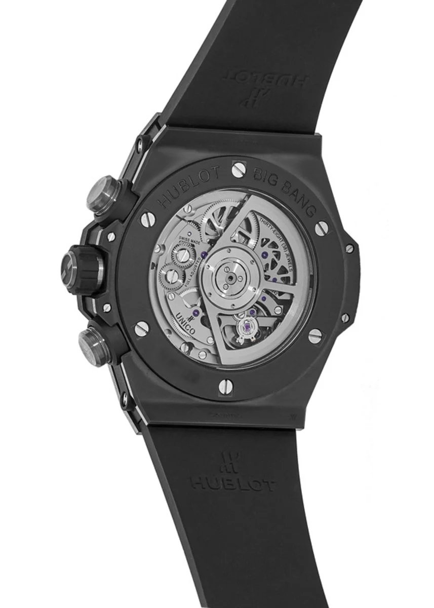 Hublot Big Bang Automatic Chronograph, 45mm, Black Ceramic, Ref# 411.CI.1170.RX, Unworn 2025 1:1 - Image 3