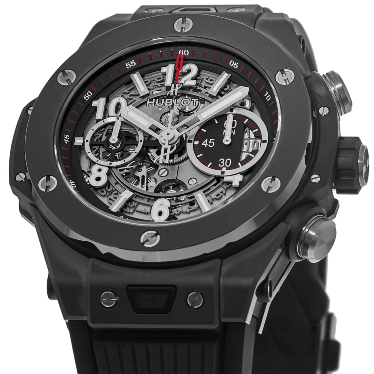 Hublot Big Bang Automatic Chronograph, 45mm, Black Ceramic, Ref# 411.CI.1170.RX, Unworn 2025 1:1 - Image 2