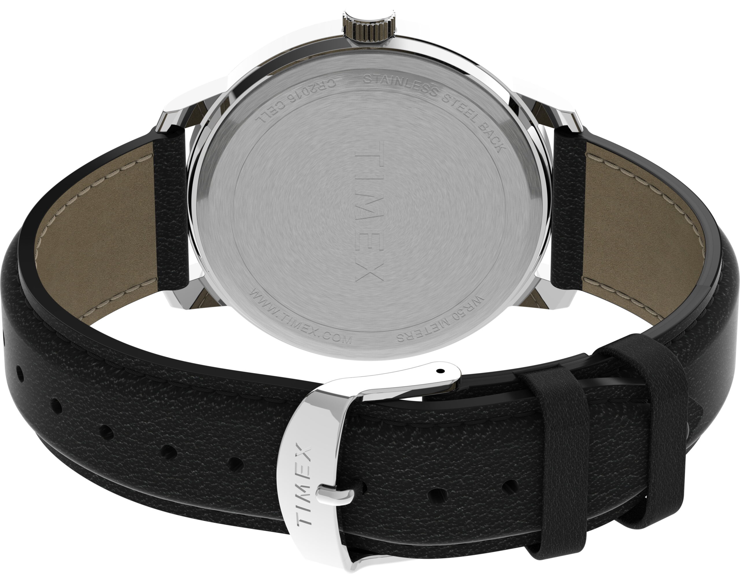 Timex Men's Easy Reader Bold Black Strap - Image 3