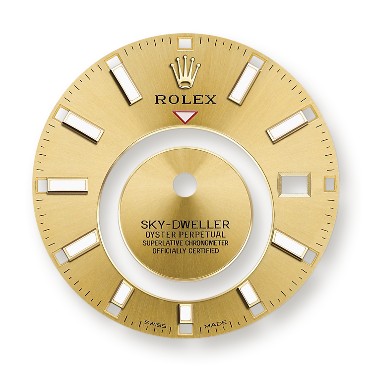 Rolex Sky-Dweller 42mm, 18k Yellow Gold, Ref# 326938-0003 1:1 - Image 2