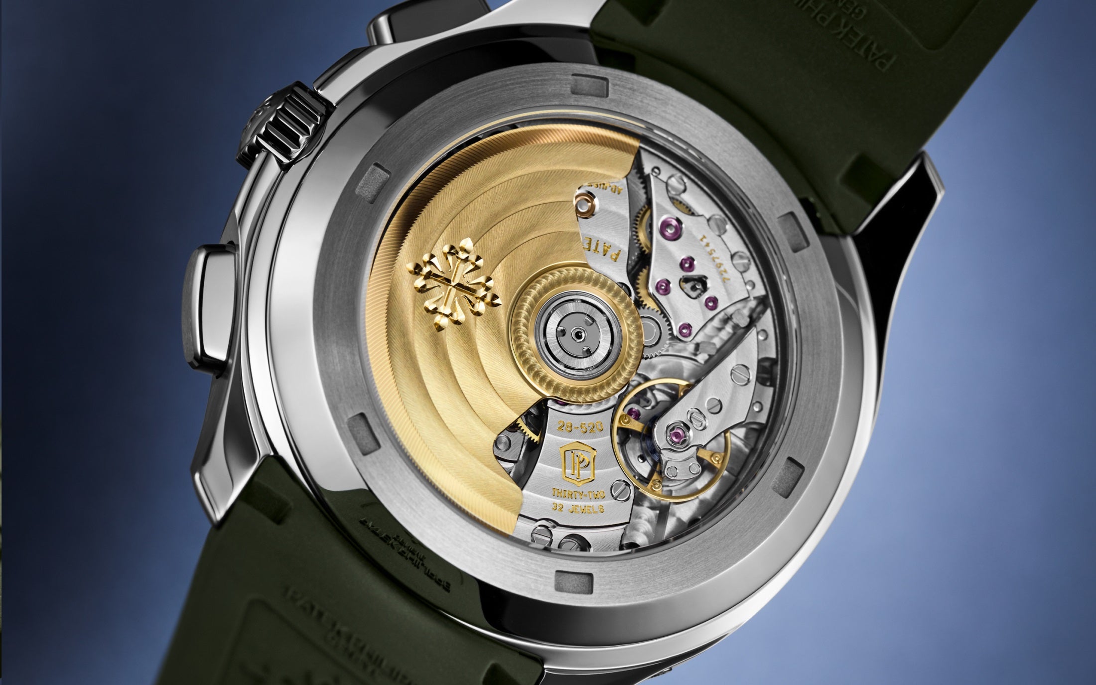 Patek Philippe Aquanaut Chronograph, 18k White Gold, 42,2mm, Ref# 5968G-010 1:1 - Image 16