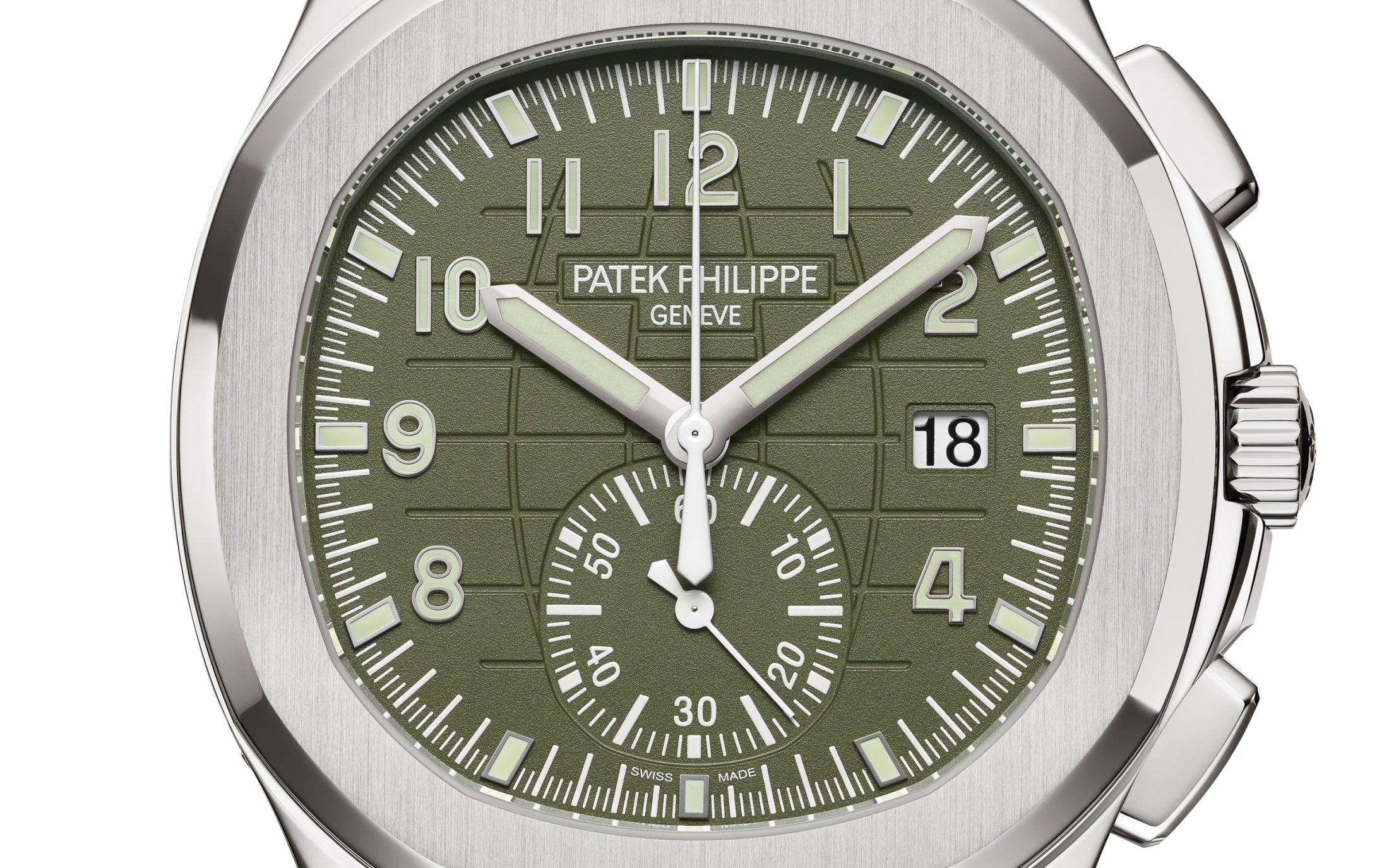 Patek Philippe Aquanaut Chronograph, 18k White Gold, 42,2mm, Ref# 5968G-010 1:1 - Image 2