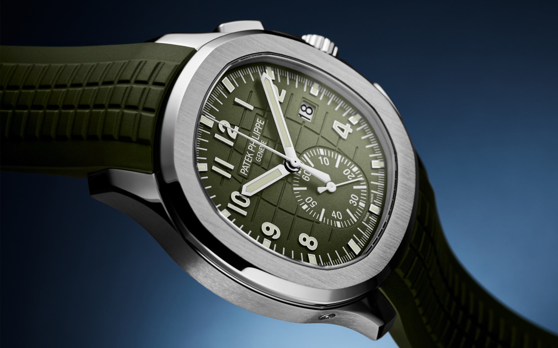 Patek Philippe Aquanaut Chronograph, 18k White Gold, 42,2mm, Ref# 5968G-010 1:1 - Image 8