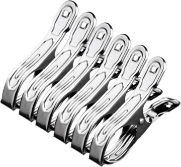 6X Clothes Pegs Hanging Clip Clamp,Chair Clips Towel Holders Versatile Beach Towel Clips for Pool Chairs Bed Sheet Socks