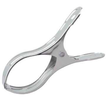 6X Stainless Steel Large Beach Towel Clips Clothespins Clothes Pegs Hanger Clamp