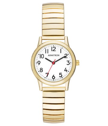 Armitron Women's 25 mm Gold Tone Stainless Steel Bracelet Wristwatch