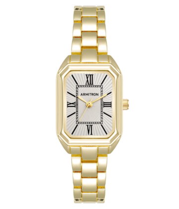 Armitron Women's Gold Tone Analog Dress Wristwatch