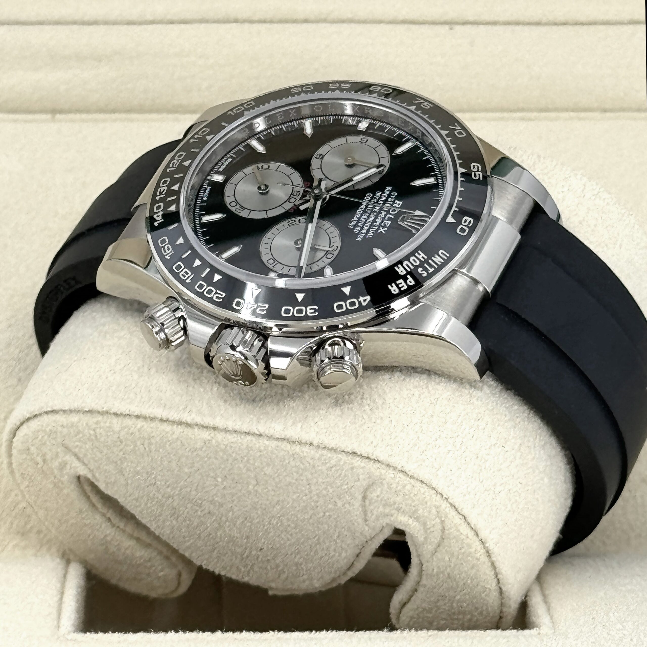 Rolex Cosmograph Daytona 40mm, 18k White Gold, Ref# 126519ln-0002 1:1 - Image 6