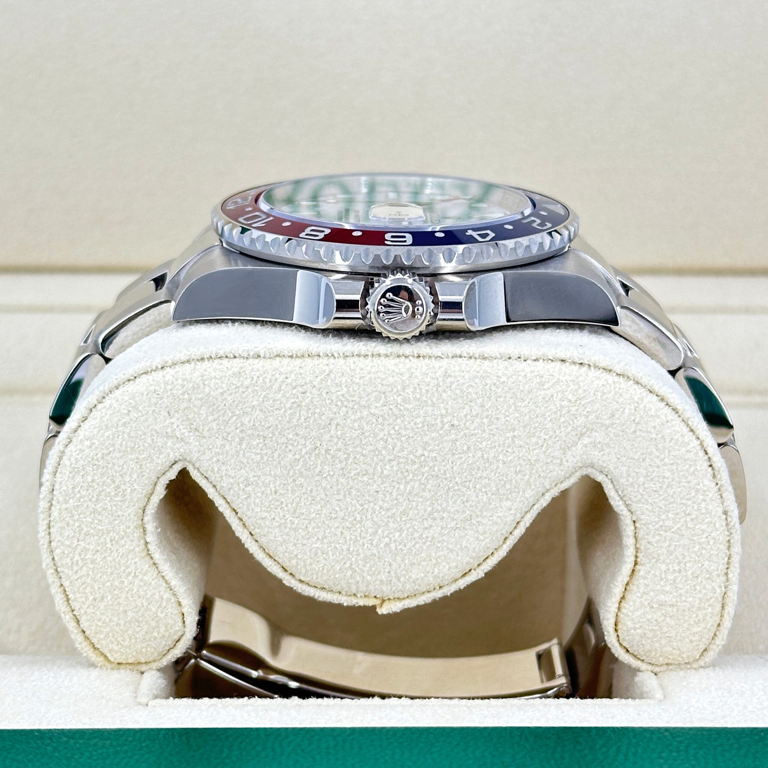 Rolex GMT-Master II 18 ct white gold Ref# 126719BLRO-0002 1:1 - Image 5