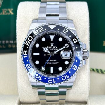 Rolex GMT-Master II, BATMAN, Stainless steel, 40mm, Ref# 126710blnr 1:1