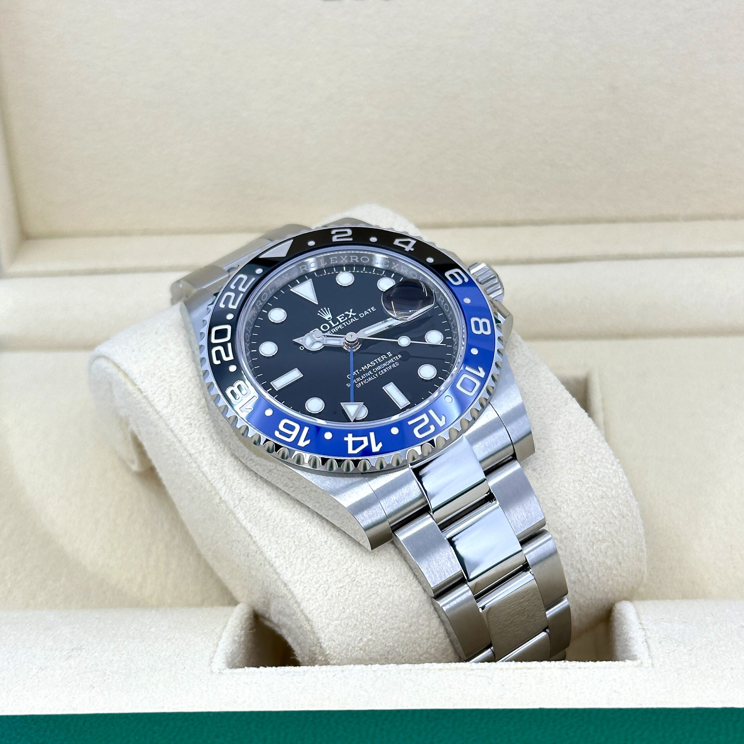 Rolex GMT-Master II, BATMAN, Stainless steel, 40mm, Ref# 126710blnr 1:1 - Image 10