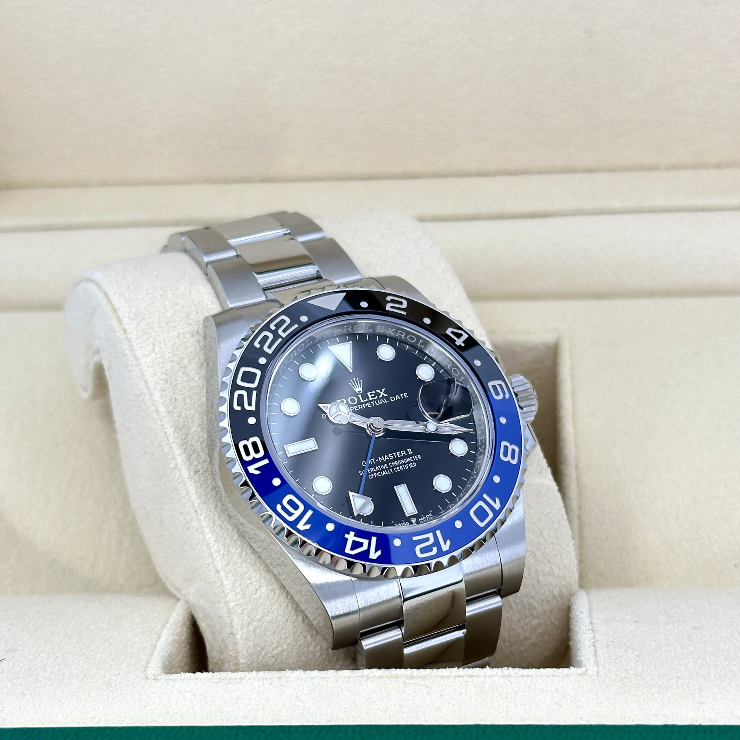 Rolex GMT-Master II, BATMAN, Stainless steel, 40mm, Ref# 126710blnr 1:1 - Image 13