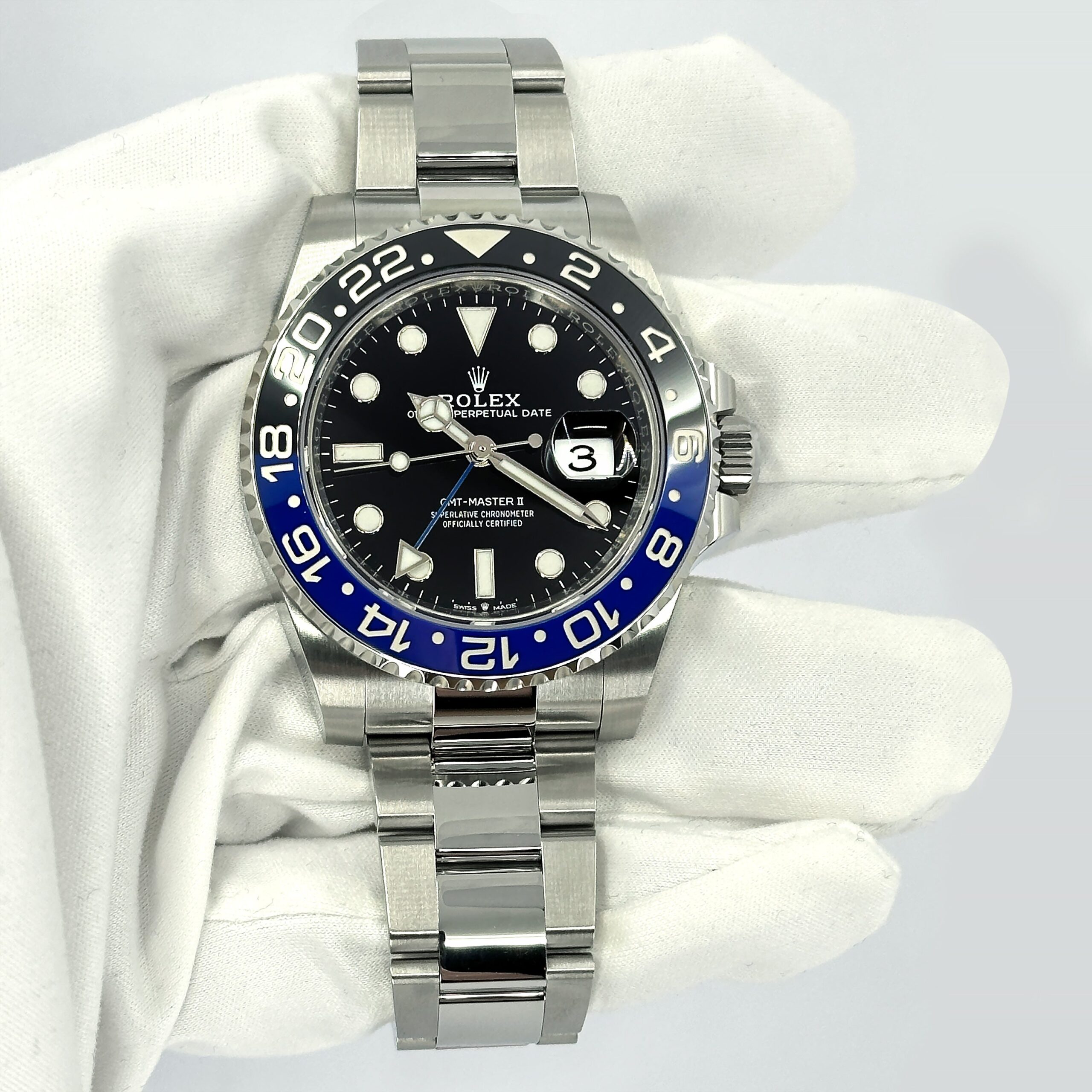 Rolex GMT-Master II, BATMAN, Stainless steel, 40mm, Ref# 126710blnr 1:1 - Image 15