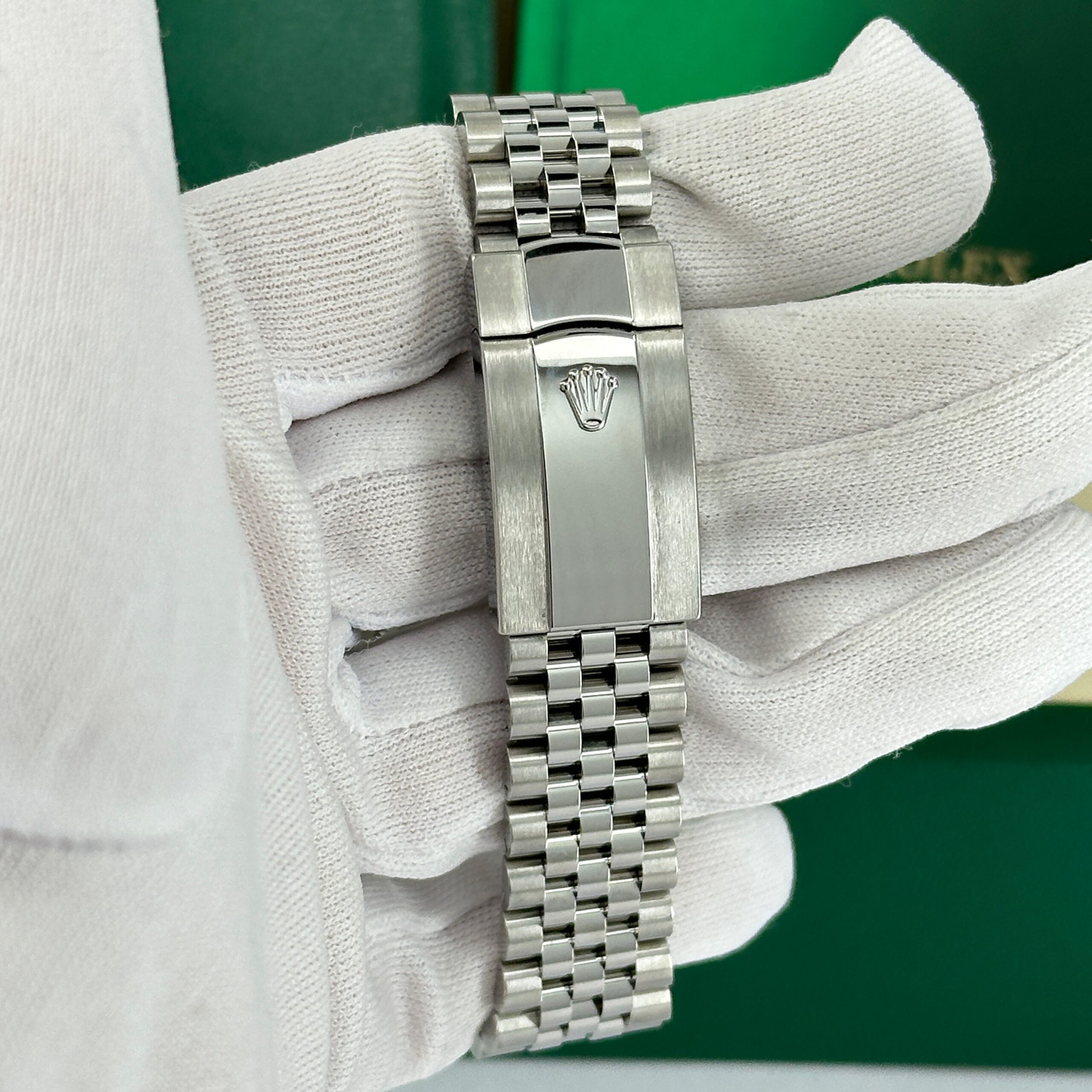 Rolex Datejust 41, Stainless Steel and 18k White Gold, 41mm, Ref# 126334-0022 1:1 - Image 14