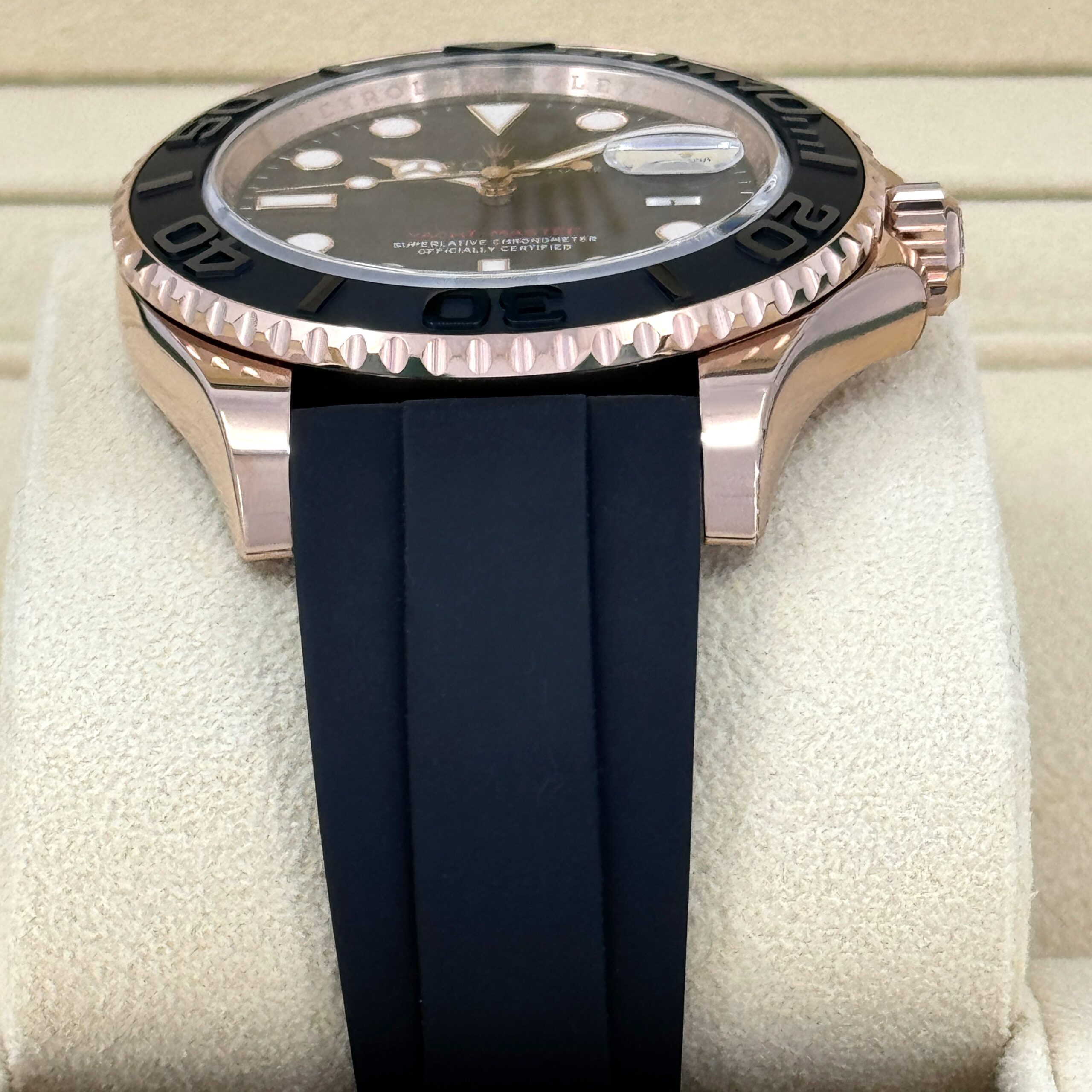Rolex Yacht-Master 40, 18k Everose Gold, 40mm, Ref# 126655-0002 1:1 - Image 4