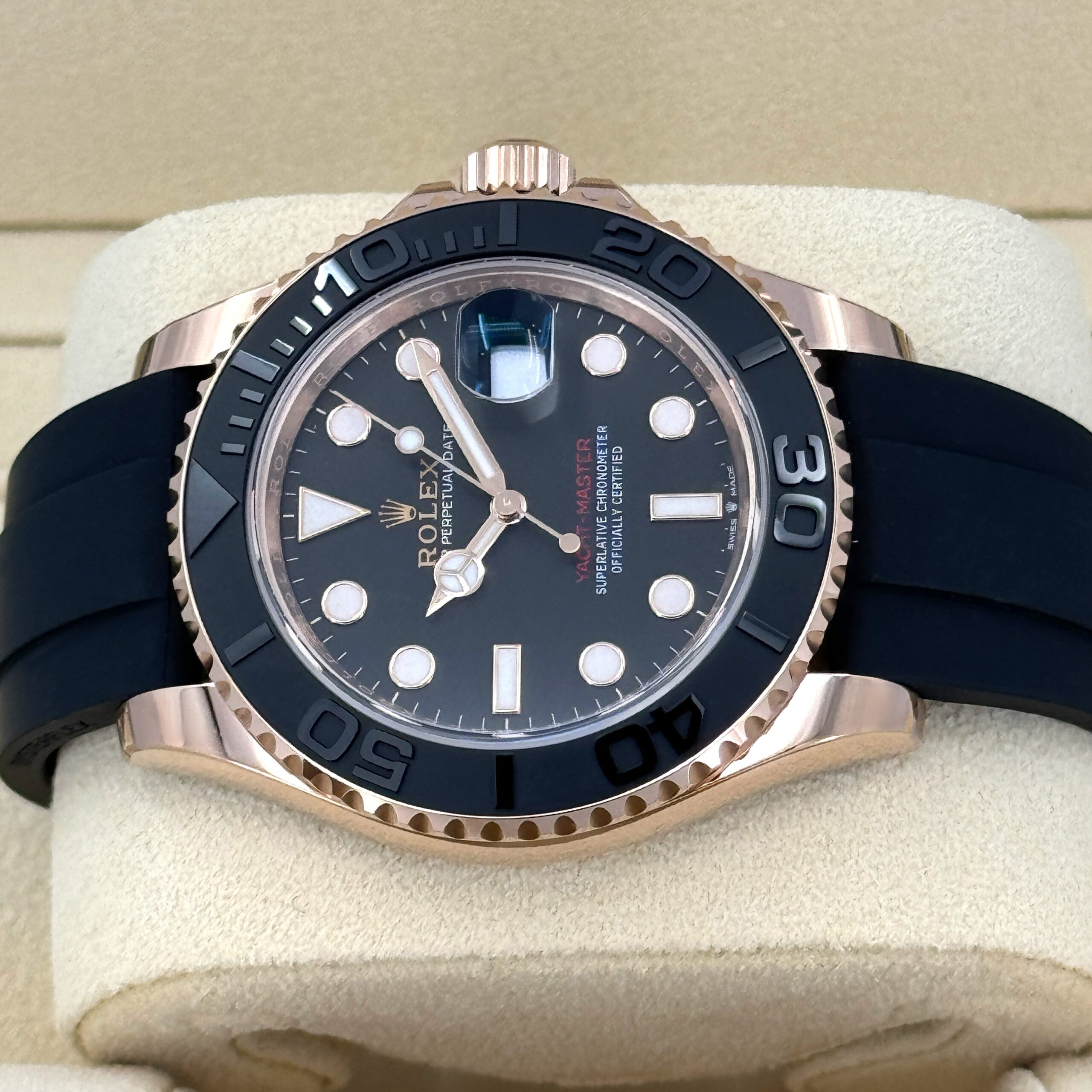 Rolex Yacht-Master 40, 18k Everose Gold, 40mm, Ref# 126655-0002 1:1 - Image 11