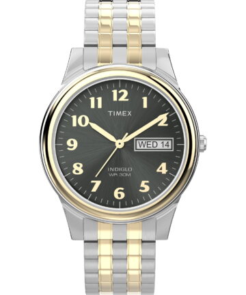 Men's Dress Two Tone Expansion Band