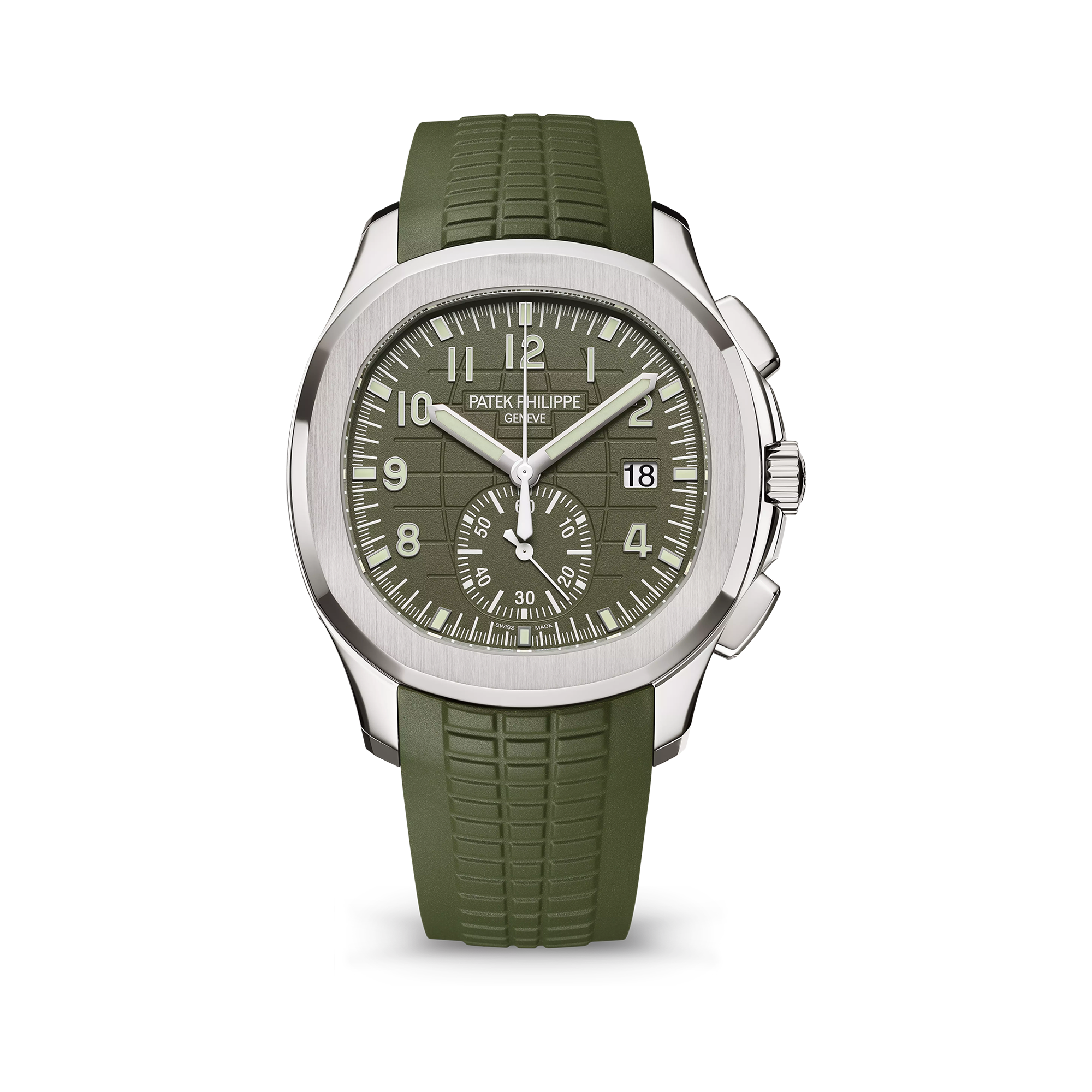 Patek Philippe Aquanaut Chronograph, 18k White Gold, 42,2mm, Ref# 5968G-010 1:1