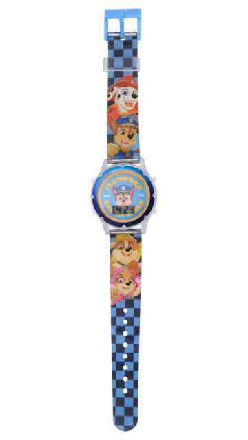 Nickelodeon Paw Patrol Unisex Child 2pc Blue LCD Watch and Flashlight Set, PAW40154WM