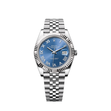 Rolex Datejust 41, Stainless Steel and 18k White Gold, 41mm, Ref# 126334-0026 1:1