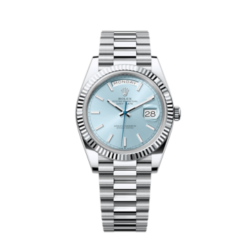 Rolex Day-Date 40, Platinum, 40mm, Ref# 228236-0018 1:1