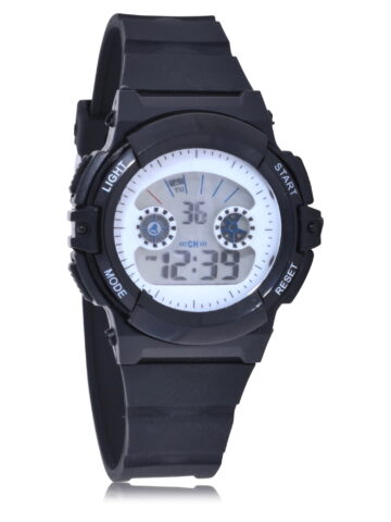 Wonder Nation Unisex LCD Watch in Black (WN4199WM)