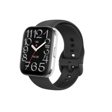 Amazfit Bip 5 Core Fitness Tracker: Heart Rate, Sleep Monitoring, 14-Day Battery, Water-Resistant, Black