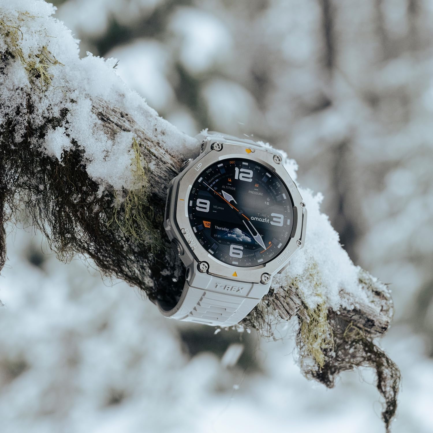 Amazfit T-Rex 3 Rugged Military Smart Watch 48mm, GPS (with Privacy), Offline Maps, Long Battery Life,328 Feet Water-Resistant, 170 Fitness/Sport Modes, AI, Voice Control, for Android or iPhone, Gray - Image 5