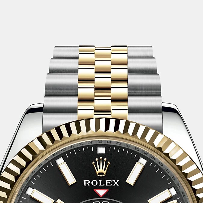 DISCONTINUED Rolex Sky-Dweller 42mm, Oystersteel and 18k Yellow Gold, Ref# 326933-0005 1:1 - Image 6