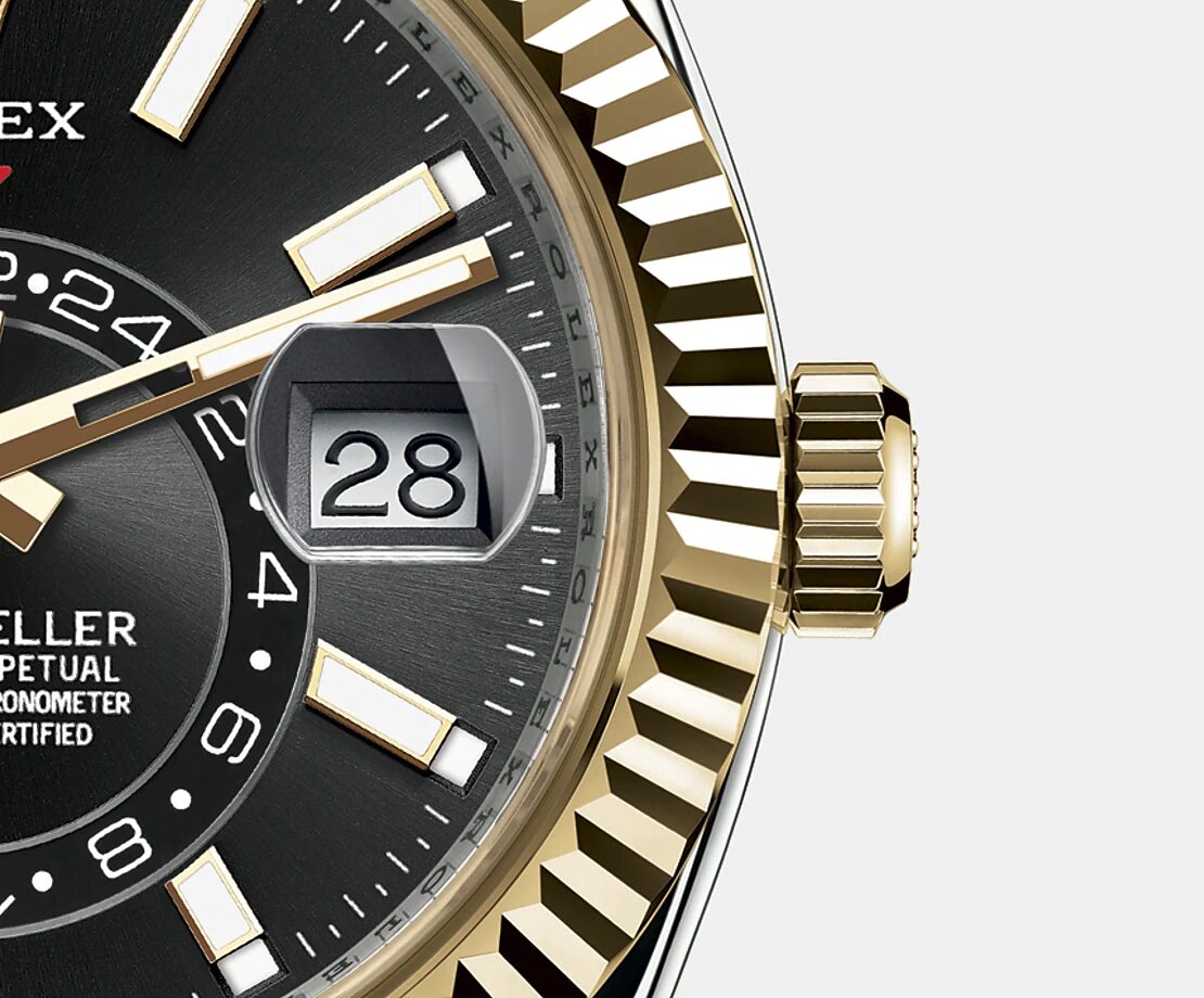 DISCONTINUED Rolex Sky-Dweller 42mm, Oystersteel and 18k Yellow Gold, Ref# 326933-0005 1:1 - Image 4