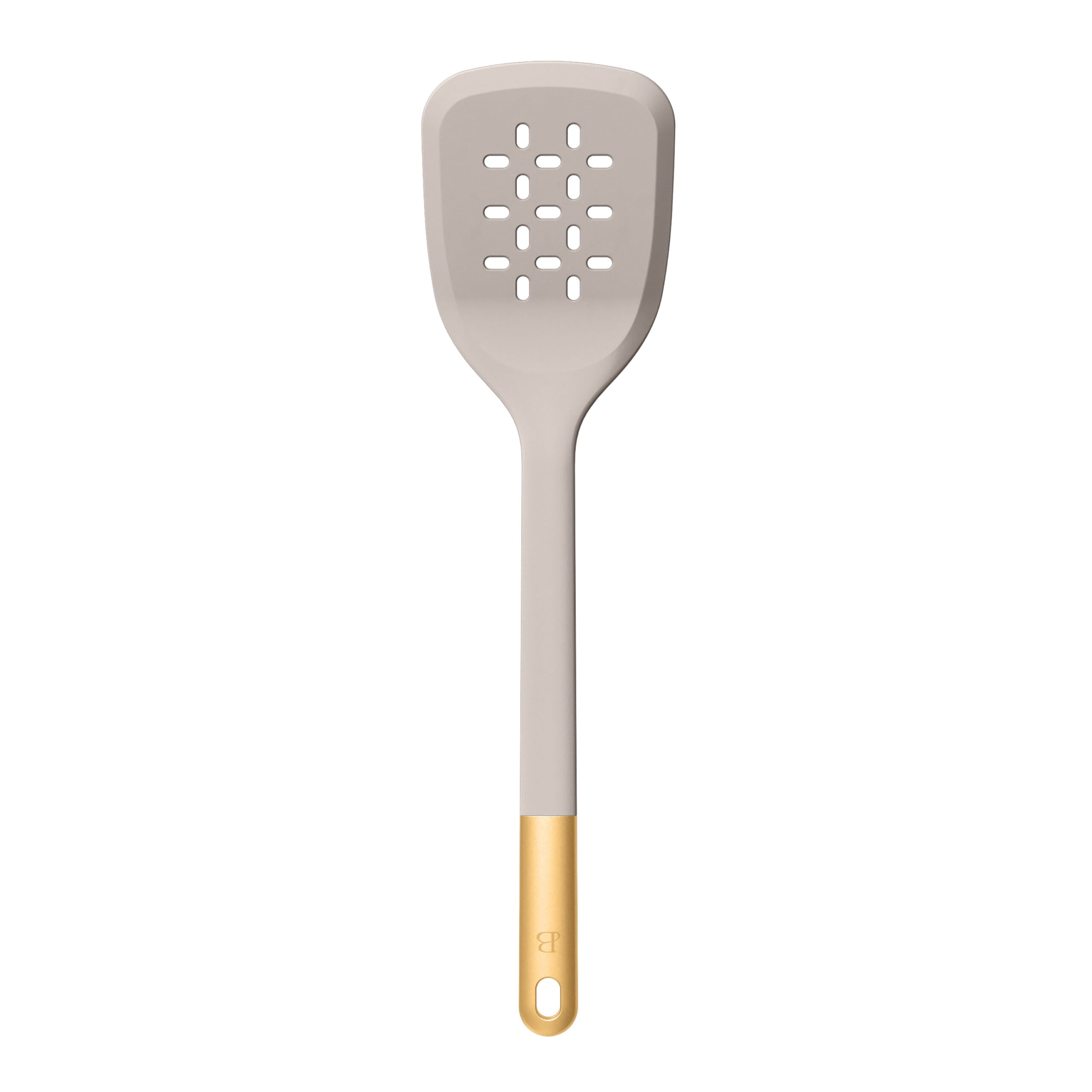 Beautiful 6-Piece Silicone Tool Set with Ceramic Crock, Porcini Taupe by Drew Barrymore - Image 3