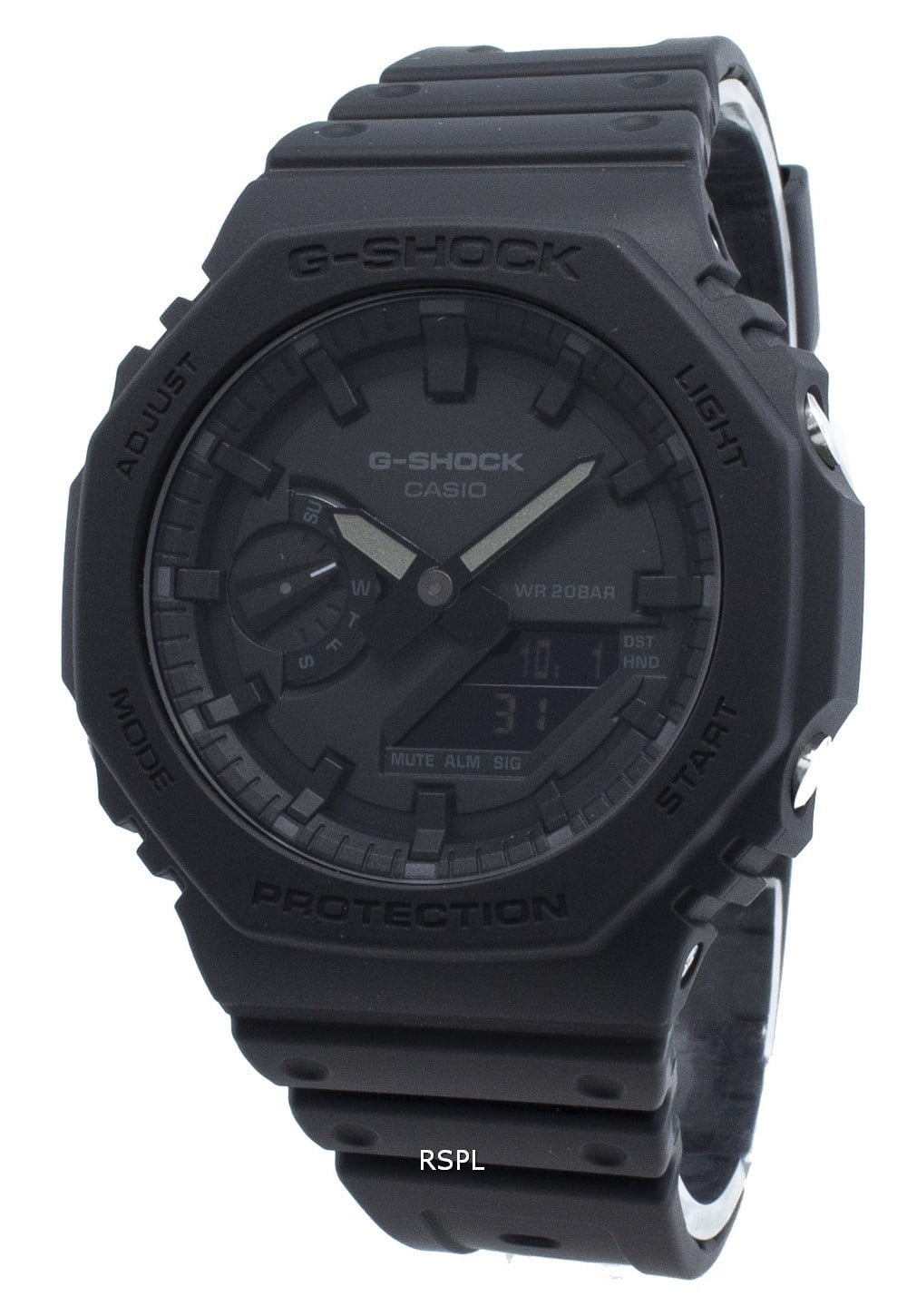 Casio G-Shock GA-2100-1A1 GA2100-1A1 World Time Quartz Men's Watch - Image 2
