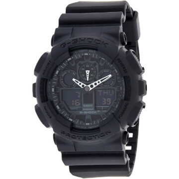 Casio GA100-1A1 G-Shock X-Large Black Ana / Digi Dial Resin Strap Men Watch NEW