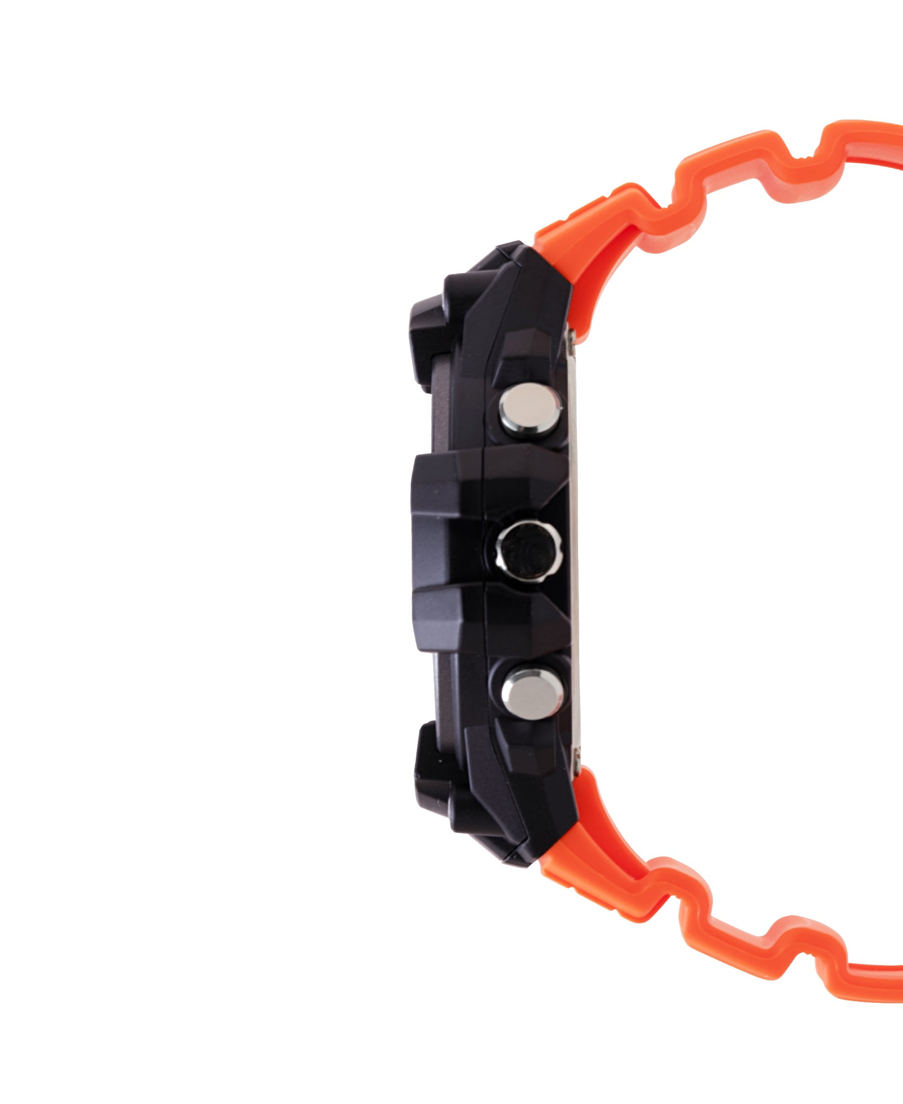 Casio Men's Black/Orange Chronograph Analog Watch MCW100H-4AV - Image 2