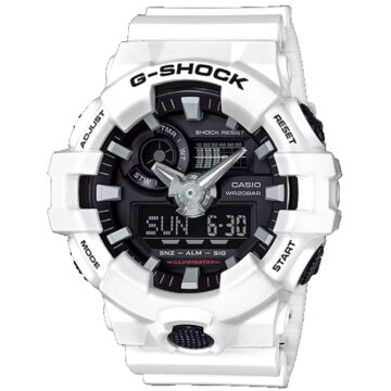 Casio Men's G-Shock GA-700 Series Black Dial Watch - GA700-7A
