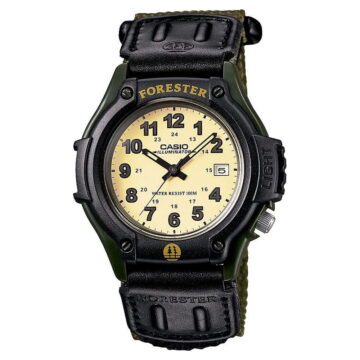 Casio Men's Green Nylon Strap Watch FT500WC-53VCF