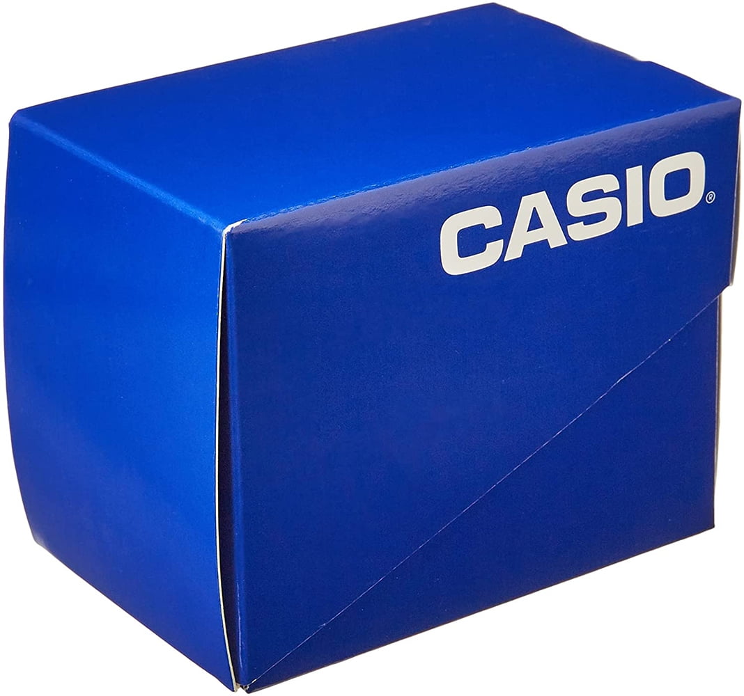 Casio Men's Wide Face Digital Tan Resin Strap Watch - Image 5