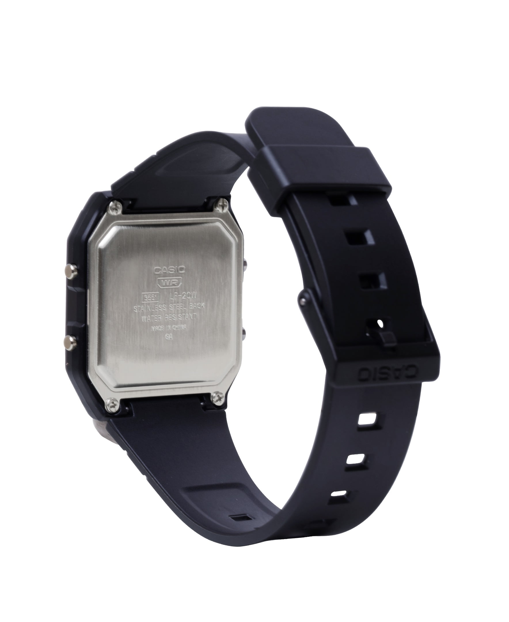 Casio Unisex Black LC Analog Digital Watch LF20W-1A - Image 4