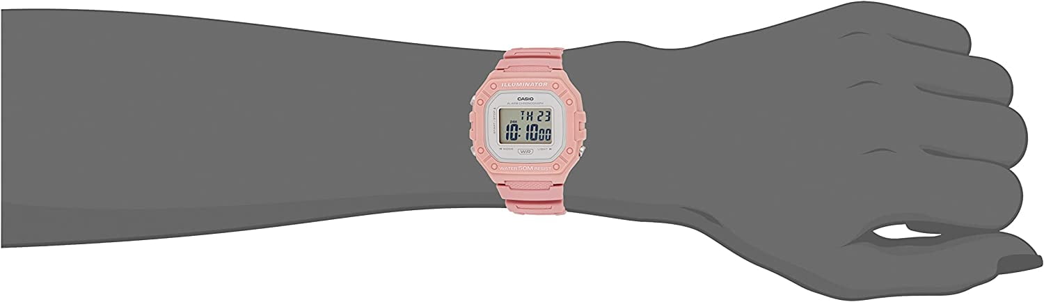 Casio Unisex Sport Digital Watch W218HC-4AV - Image 3