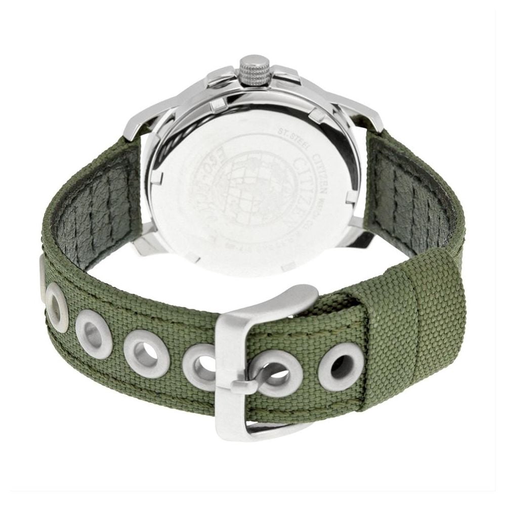 Citizen Men's Eco-Drive Chandler Green Strap Field Watch BM8180-03E - Image 2