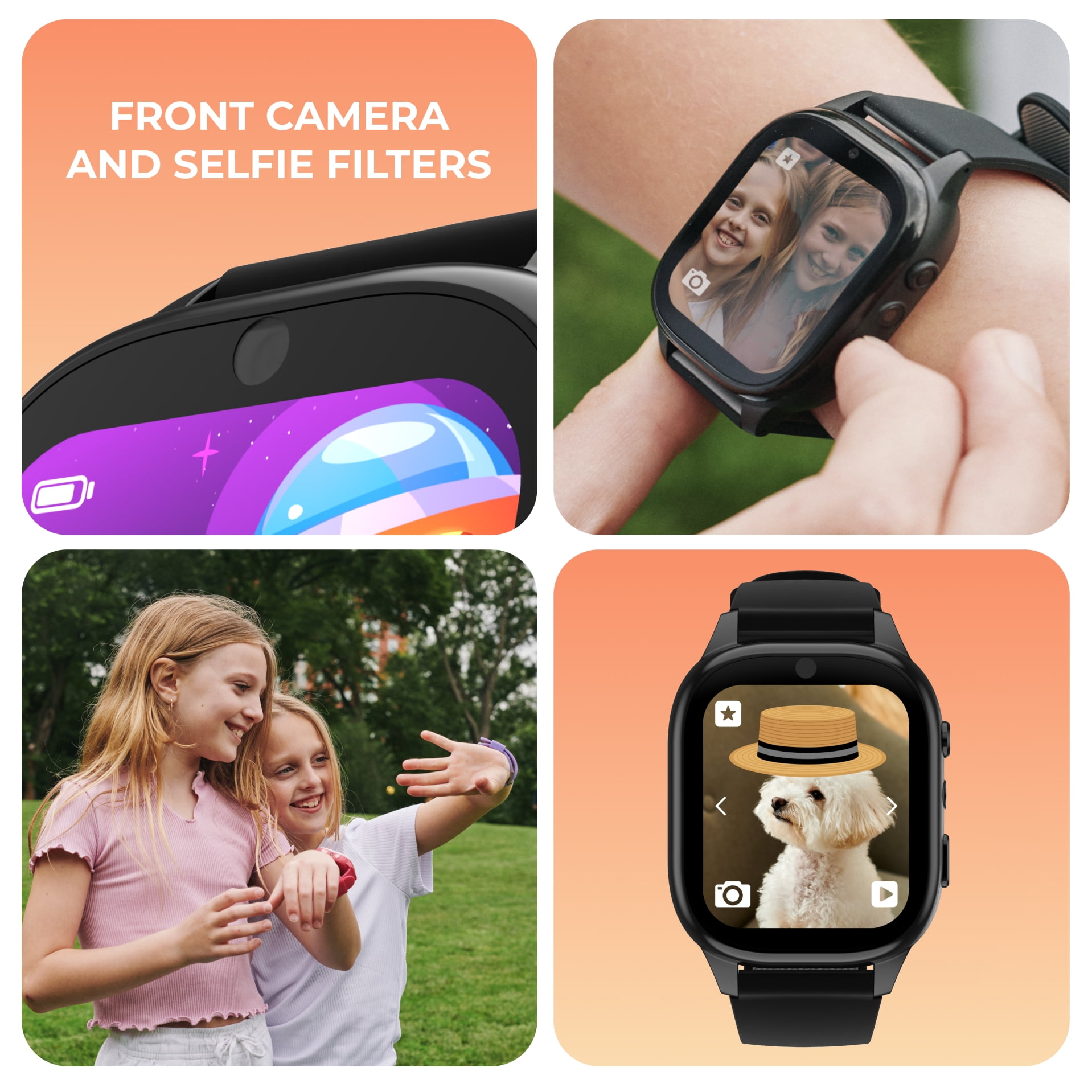 PlayZoom 4 Kids Smartwatch – 25 STEM Games, Camera, Step Counter, Audiobooks, Bluetooth, Splash Resistant, 7-Day Battery - Image 6