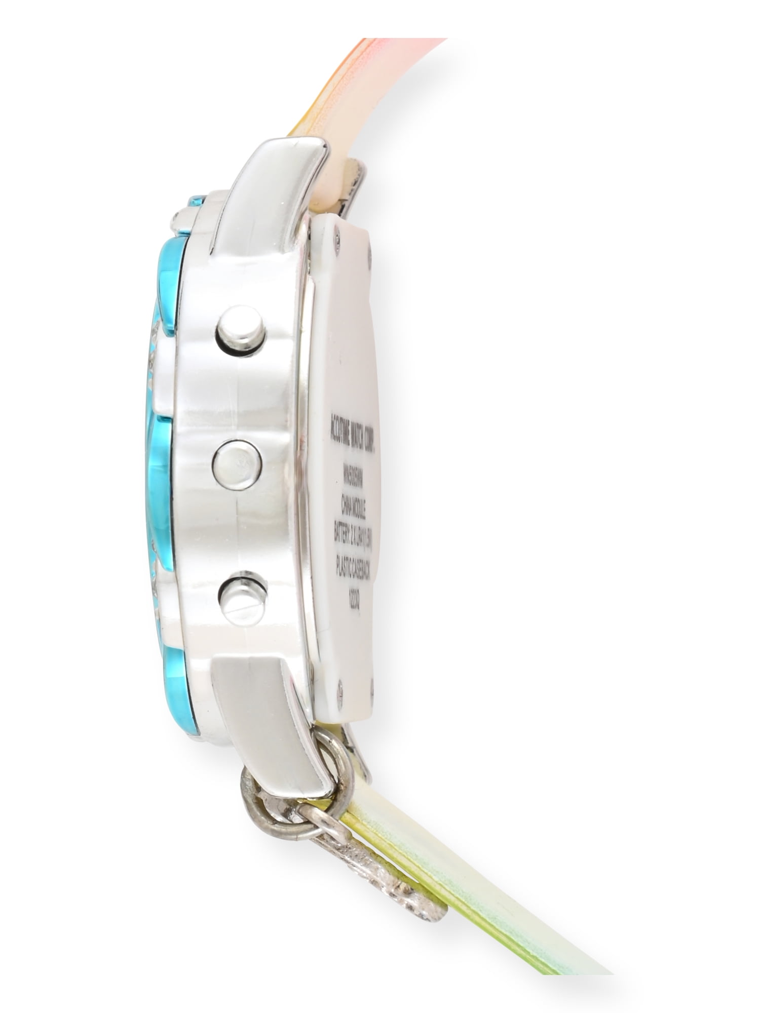 WN5005WM Wondernation Kids Flashing Lights LCD Watch with Printed Strap and Hanging Charm - Image 3