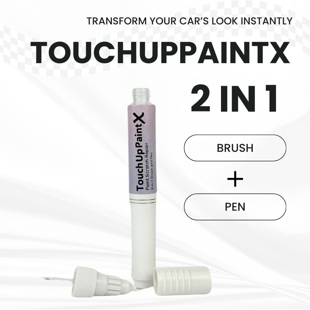 Mazda Jet Black Mica 41W OEM Touch-Up Paint Pen & Brush – Exact Match Car Scratch Repair Kit (12 mL, 0.4 fl oz) - Image 3
