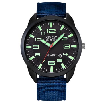 DESIGNICE 2026 New Watches for Men, Classic Nylon Strap Analog Watch, Accurate Quartz Movement Comfortable Wear Men'S Watches,For Business,Casual,Sports
