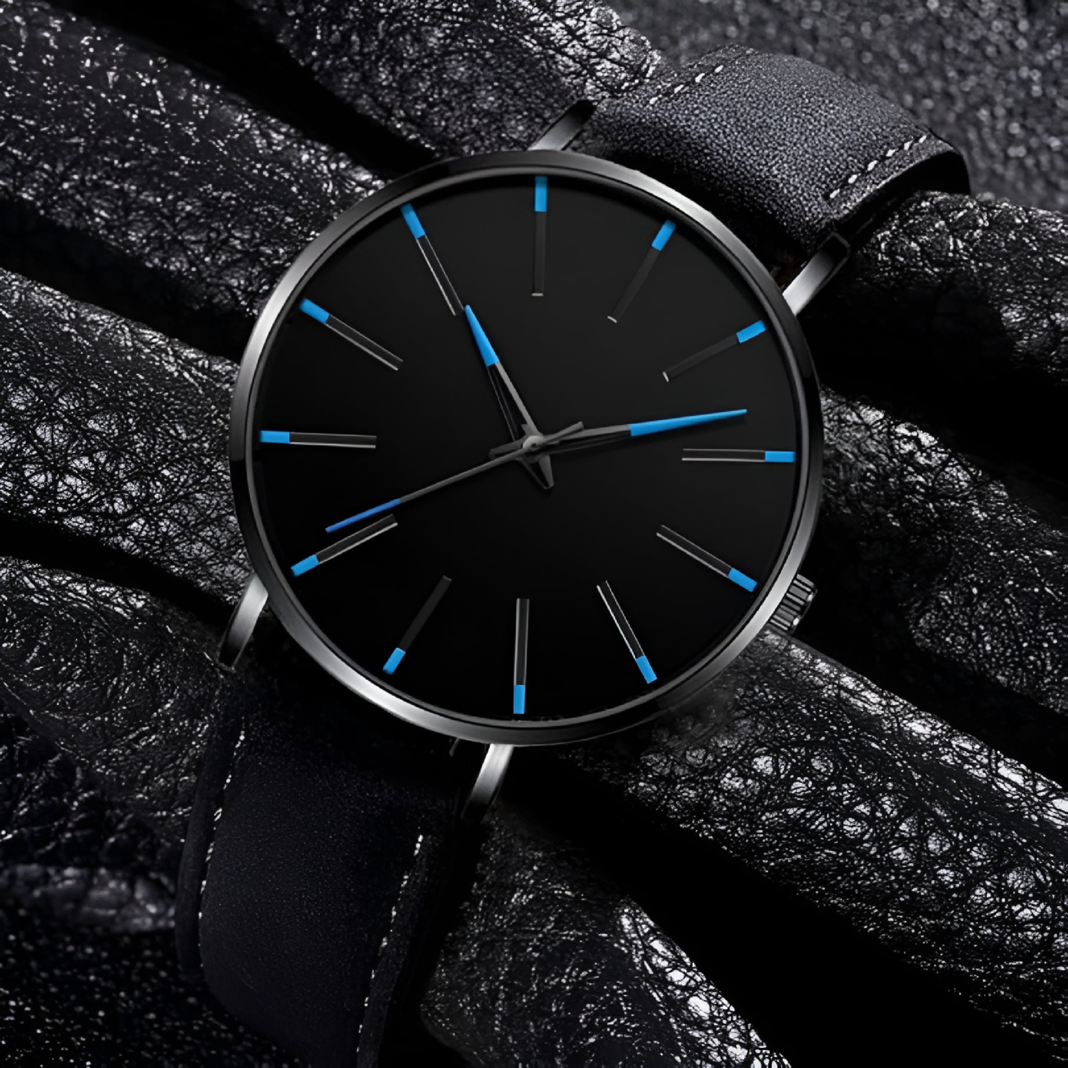 DESIGNICE Men's Watch Luxury Watches Quartz Watch Stainless Steel Dial Casual Bracelet Watch - Image 3
