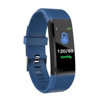 Fitness Tracker Activity Watch with Heart Rate Monitor, Waterproof Smart Band with Step Counter, Calorie Counter, Pedometer for Kid's, Women and Men
