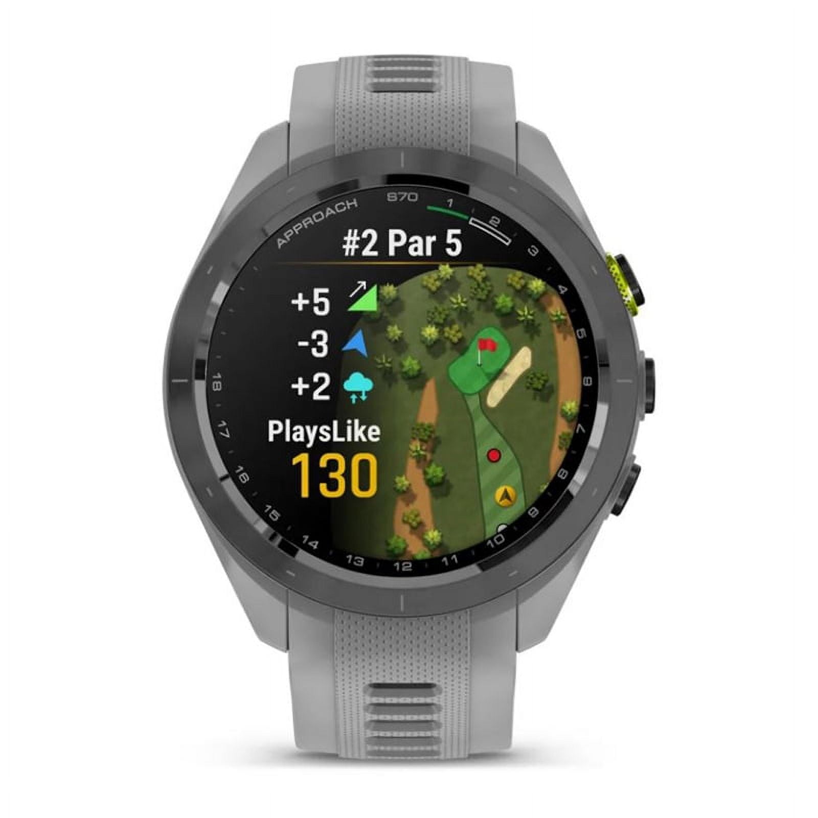 Garmin Approach S70, 42mm, Premium GPS Golf Watch, Powder Gray - Image 4